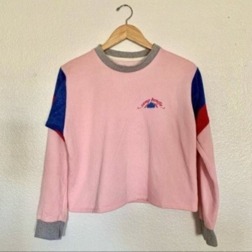 Camp Collections Camp Benefit Cropped Sweatshirt